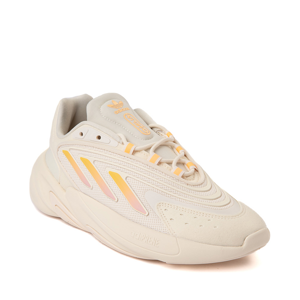 alternate view Womens adidas Ozelia Athletic Shoe - Cream / Sand Strata / Acid OrangeALT5