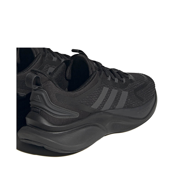 alternate view Mens adidas Alphabounce+ Athletic Shoe - Core Black / CarbonALT4