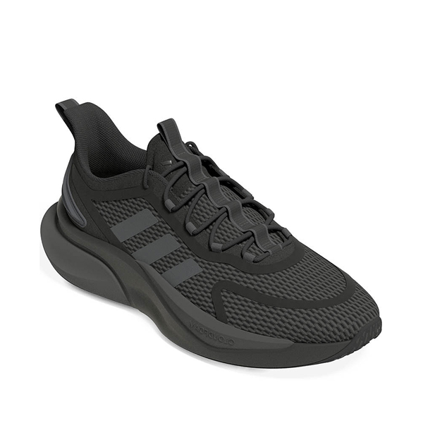 alternate view Mens adidas Alphabounce+ Athletic Shoe - Core Black / CarbonALT5