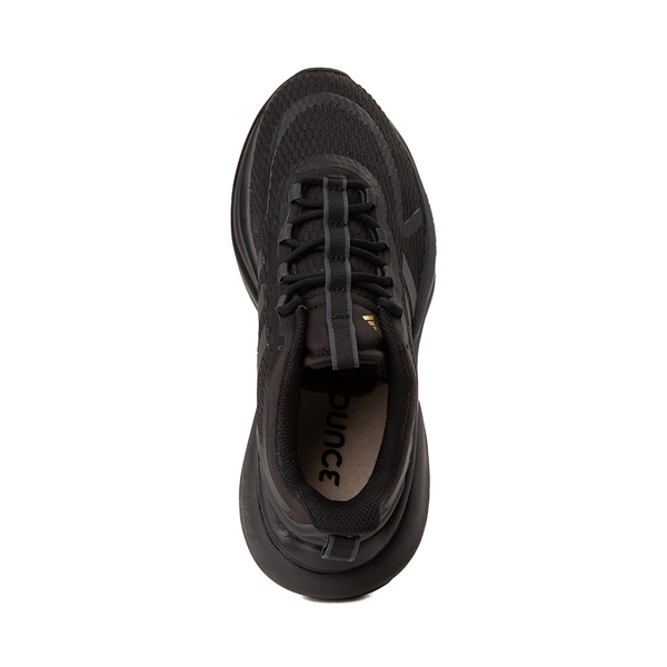 alternate view Womens adidas Alphabounce+ Athletic Shoe - Core Black / CarbonALT2