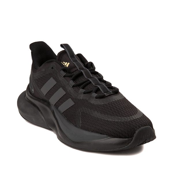 alternate view Womens adidas Alphabounce+ Athletic Shoe - Core Black / CarbonALT5