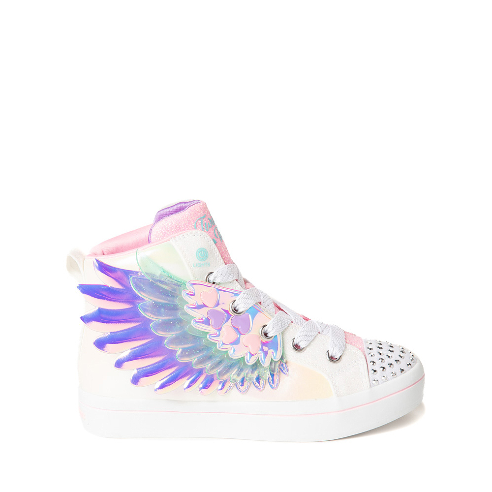 Skechers Twinkle Toes Twi-Lites 2.0 Wingsical Sneaker - Little Kid - White / Multicolor