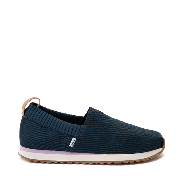 Main view of Womens TOMS Resident Slip On Casual Shoe - Majolica Blue