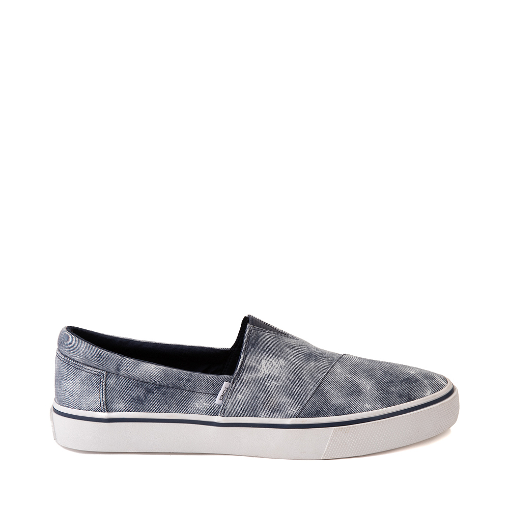 Mens TOMS Fenix Repreve® Slip On Casual Shoe - Washed Navy