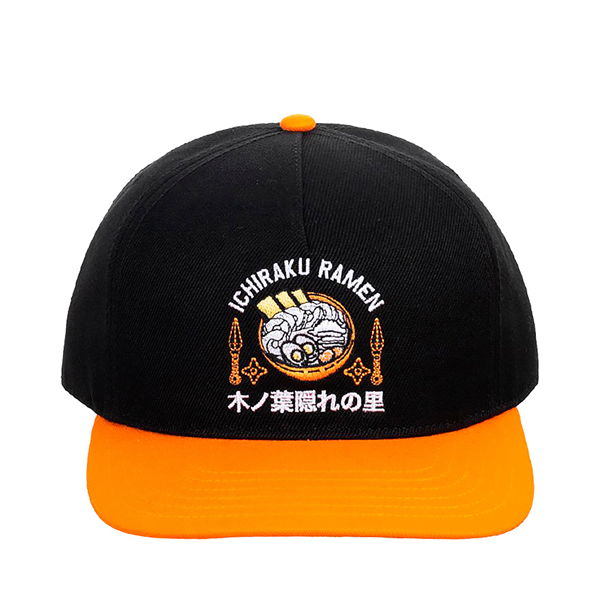 Main view of Naruto Ichiraku Ramen Hat - Black / Orange