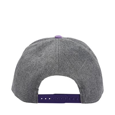 Alternate view of JoJo's Bizarre Adventure Snapback Hat - Gray / Purple