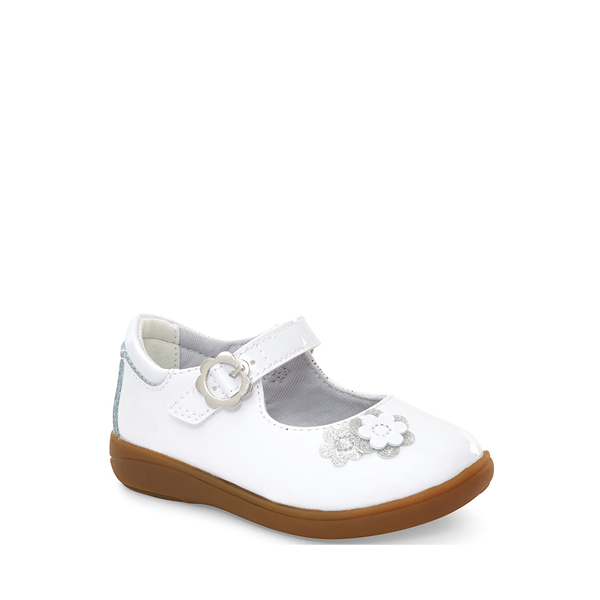 alternate view Stride Rite Holly Casual Shoe - Baby / Toddler - WhiteALT5