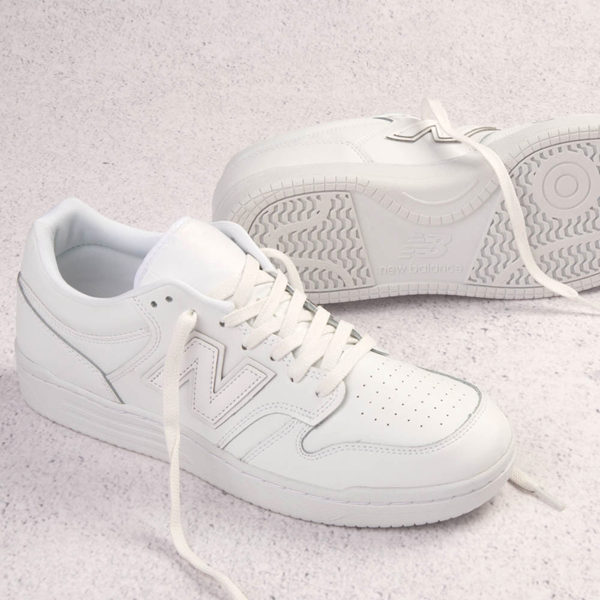New Balance 480 Athletic Shoe - White Monochrome | Journeys