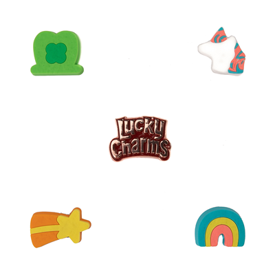 Alternate view of Crocs Jibbitz&trade; Lucky Charms&trade; Shoe Charms 5 Pack - Multicolor