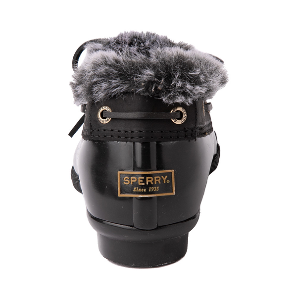alternate view Womens Sperry Top-Sider Saltwater 1-Eye Cozy Duck Boot - BlackALT4