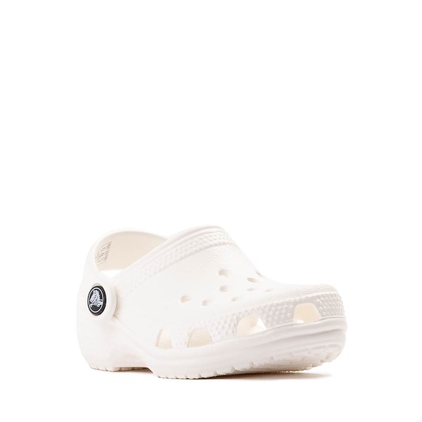 alternate view Crocs Littles™ Clog - Baby - WhiteALT5