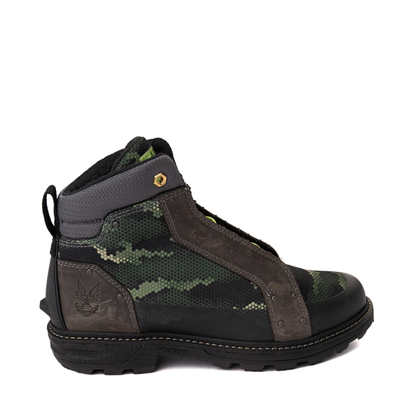 Main view of Mens Wolverine x Halo Spartan Boot - Green / Camo