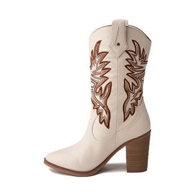 Alternate view of Womens MIA Taley Western Boot - Ivory