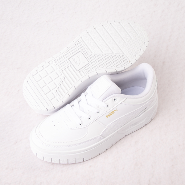 Nublado Influyente Limón Womens PUMA Cali Dream Athletic Shoe - White Monochrome | Journeys