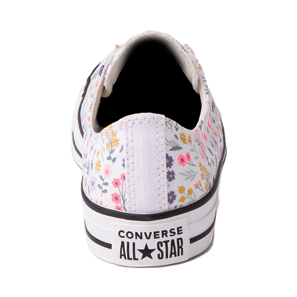 alternate view Converse Chuck Taylor All Star Lo Sneaker - White / FloralALT4
