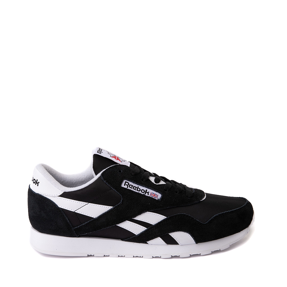 Mens Reebok Classic Athletic Shoe - Black / White