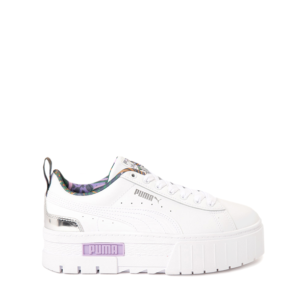 Main view of PUMA Mayze Vacay Queen Athletic Shoe - Big Kid - White / Multicolor