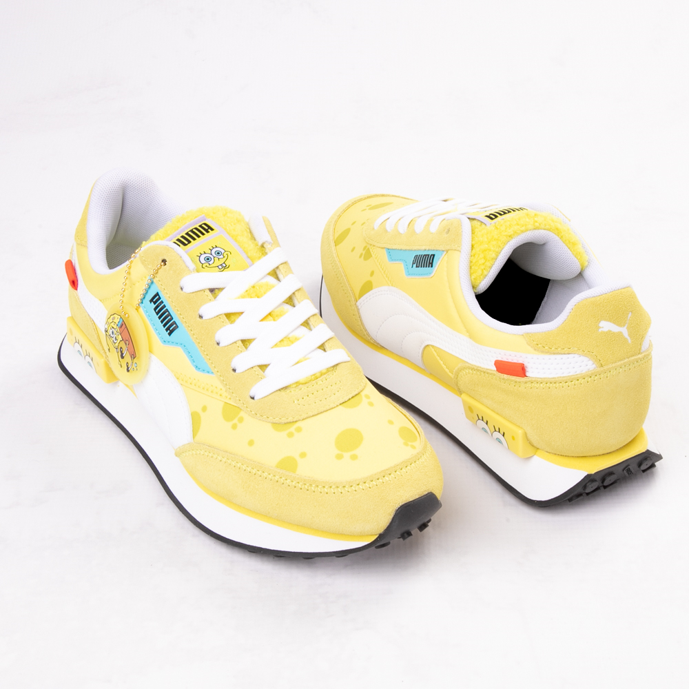 Mens PUMA x SpongeBob SquarePants&trade; Future Rider Athletic Shoe - Yellow