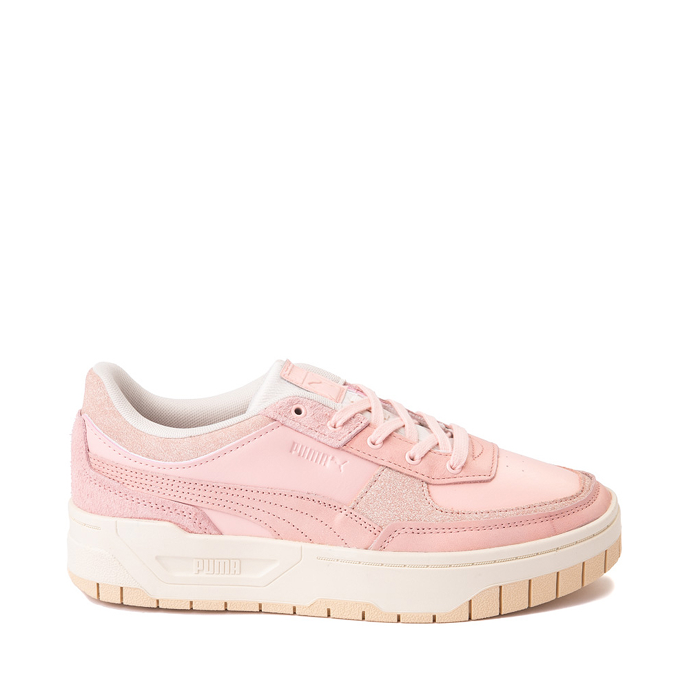 Puma Cali Sport sneakers in white and pastel pink