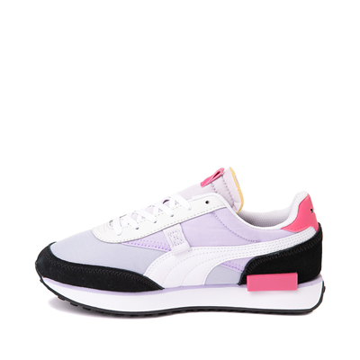 Alternate view of Womens PUMA Future Rider Play On Athletic Shoe - Black / Lavender / Pink