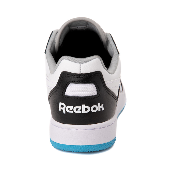 alternate view Mens Reebok BB4000 II Athletic Shoe - White / Core Black / Radiant AquaALT4
