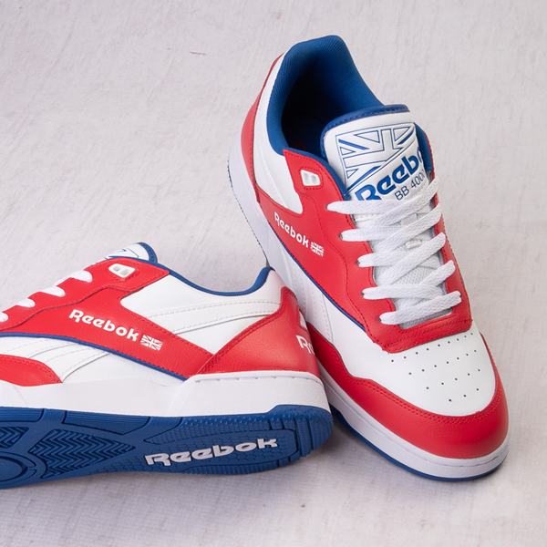 Main view of Mens Reebok BB4000 II Athletic Shoe - Red