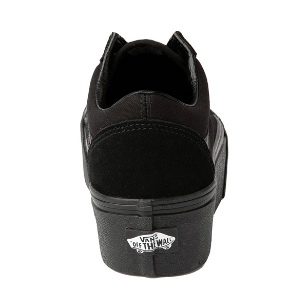 alternate view Vans Old Skool Stackform Skate Shoe - Black MonochromeALT4