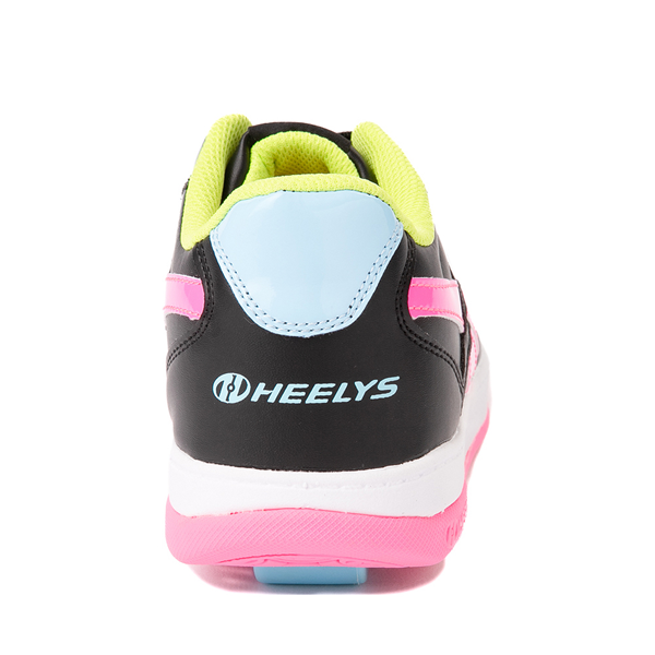 alternate view Reebok x Heelys BB4500 Lo Skate Shoe - Little Kid / Big Kid - Black / Neon MulticolorALT4