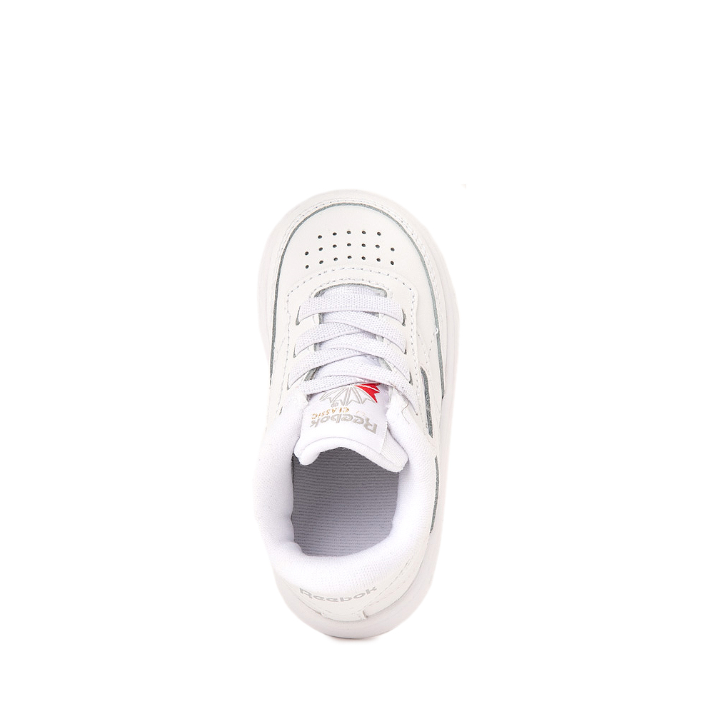 Reebok Club C Athletic Shoe Baby / Toddler White Journeys Kidz