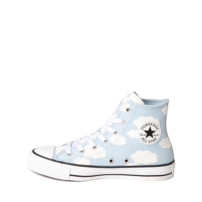 Alternate view of Converse Chuck Taylor All Star Hi Sneaker - Big Kid - Light Armory Blue / Clouds
