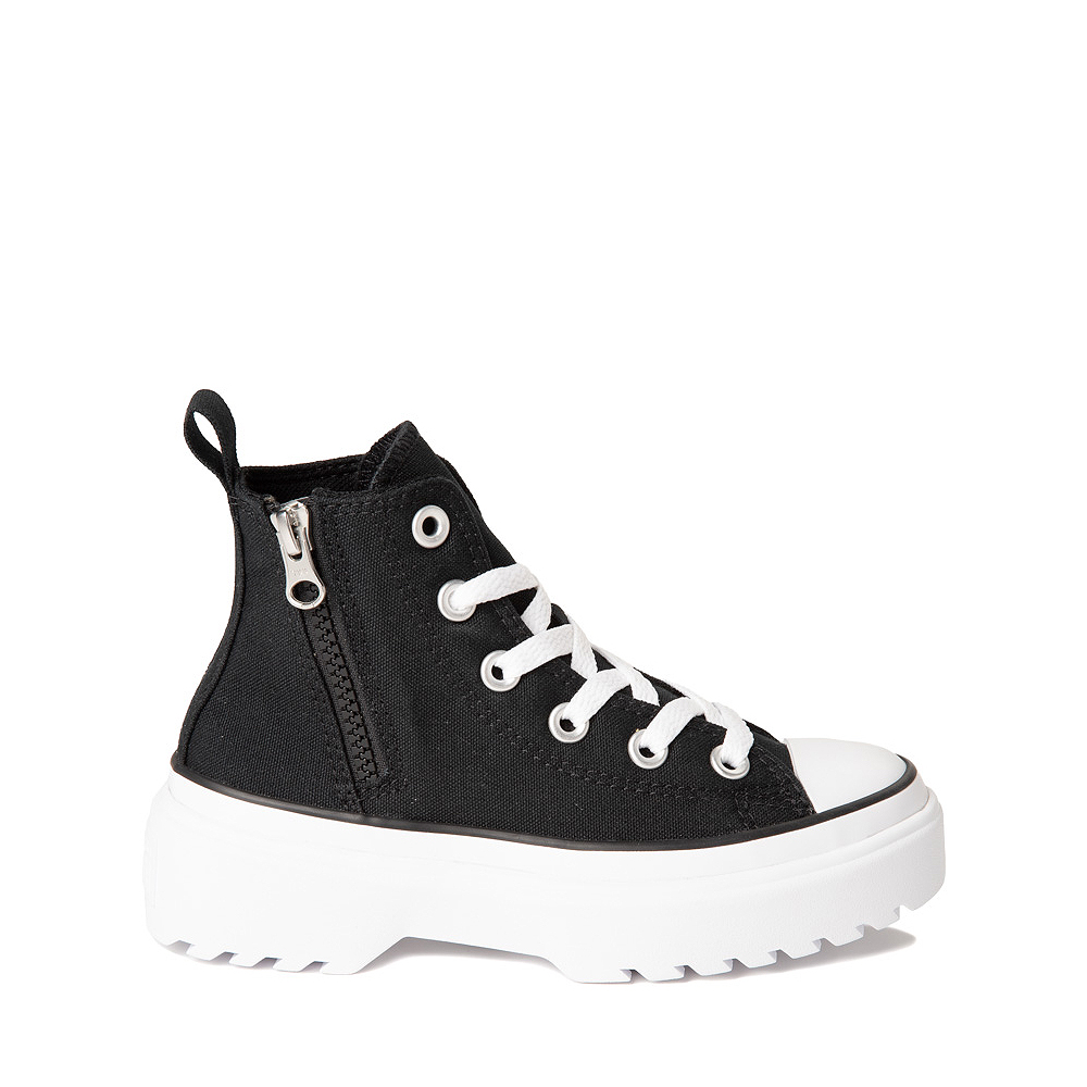 Converse Chuck Taylor All Star Hi Lugged Sneaker - Little Kid - Black / White