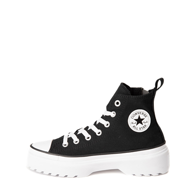 Alternate view of Converse Chuck Taylor All Star Hi Lugged Sneaker - Big Kid - Black / White