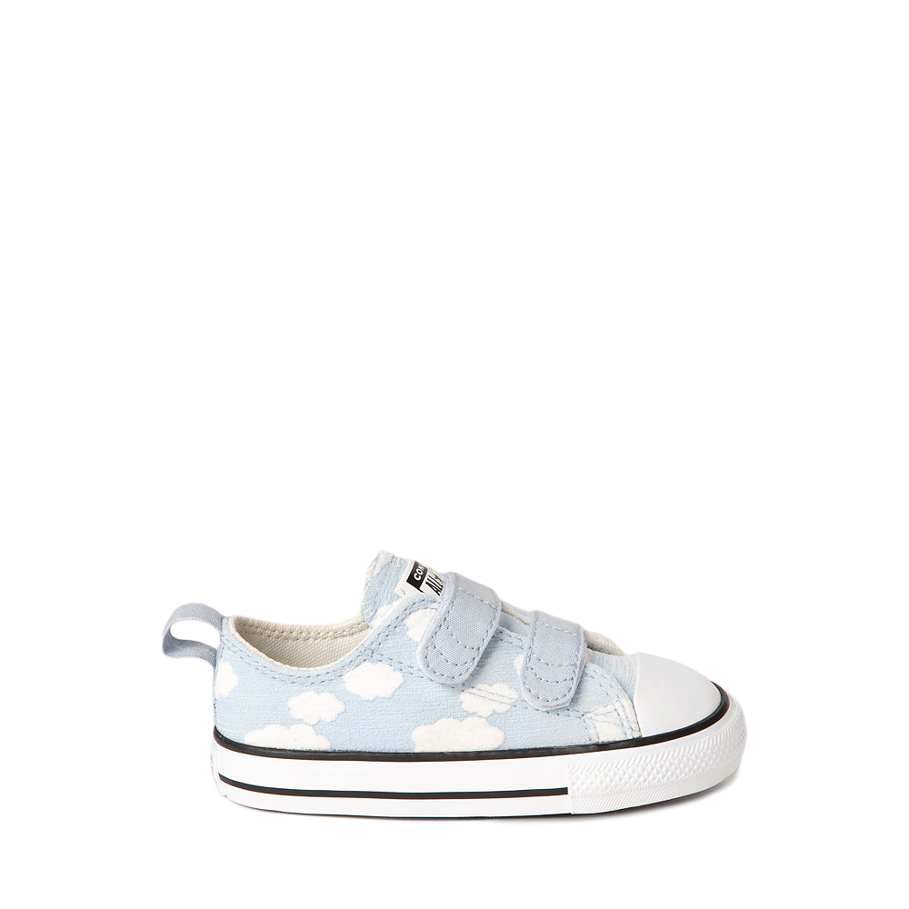 Converse Chuck Taylor All Star 2V Lo Sneaker - Baby / Toddler - Light Armory Blue / Clouds