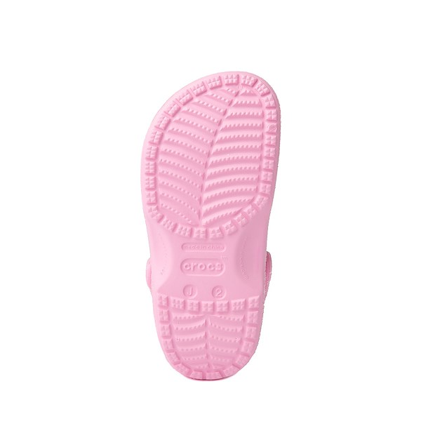 alternate view Crocs Classic Glitter Clog - Little Kid / Big Kid - Flamingo PinkALT3