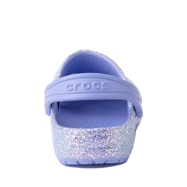 alternate view Crocs Classic Glitter Clog - Baby / Toddler - Moon JellyALT4