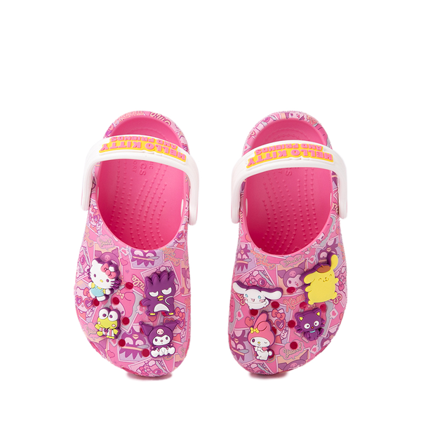 alternate view Crocs x Hello Kitty® Classic Clog - Baby / Toddler - PinkALT2