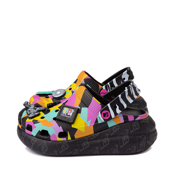 Crocs Classic Crush MTV Clog - Black / Multicolor | Journeys