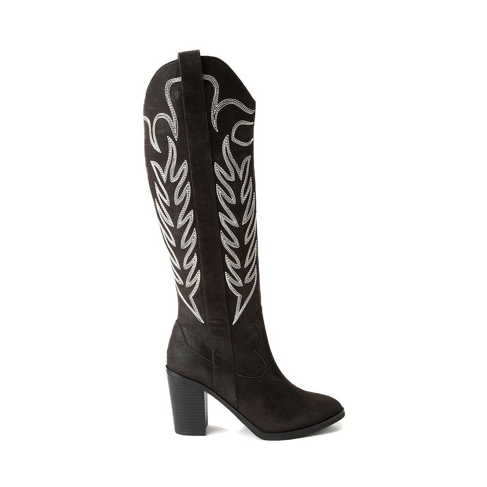 Womens MIA Dakota Tall Western Boot - Black