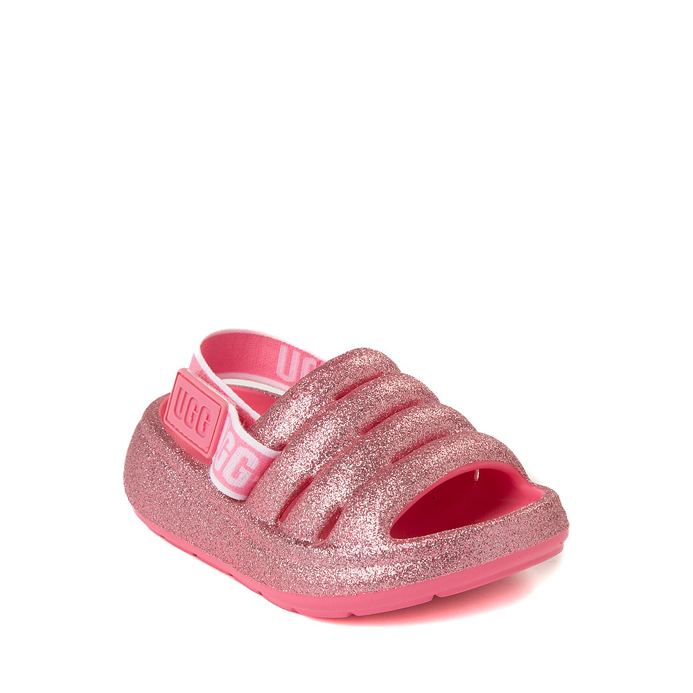 UGG® Sport Yeah Glitter Slide Sandal - Toddler / Little Kid - Pink ...