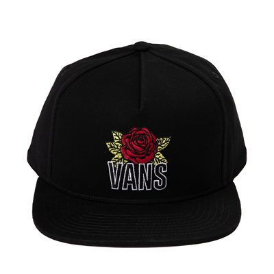 Alternate view of Vans Ashmun Rose Snapback Cap - Black