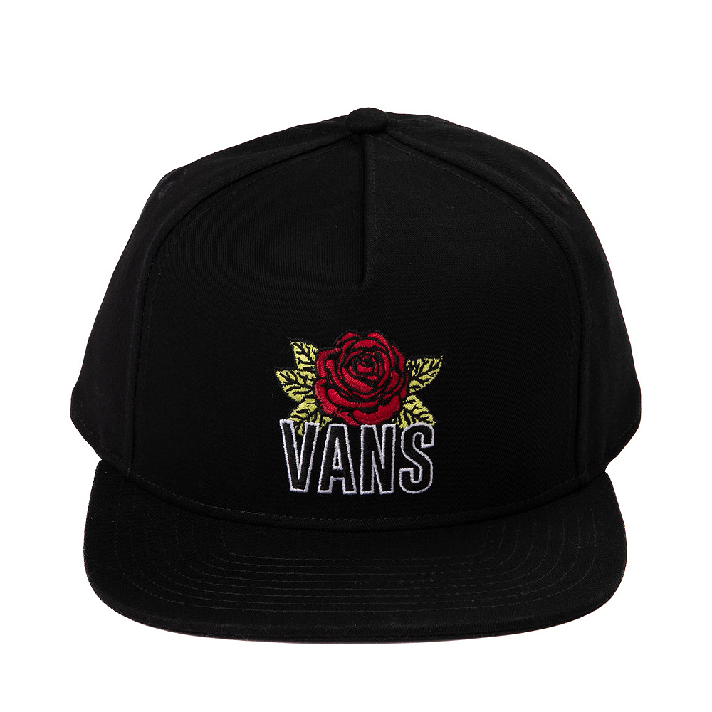 Vans Ashmun Rose Snapback Cap - Black