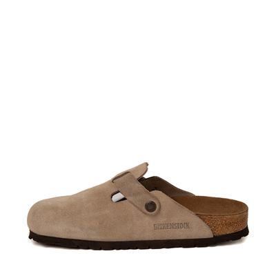 Alternate view of Mens Birkenstock Boston Soft Footbed Clog - Taupe