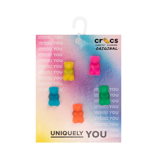 alternate view Crocs Jibbitz™ Candy Bears Shoe Charms 5 Pack - MulticolorALT2