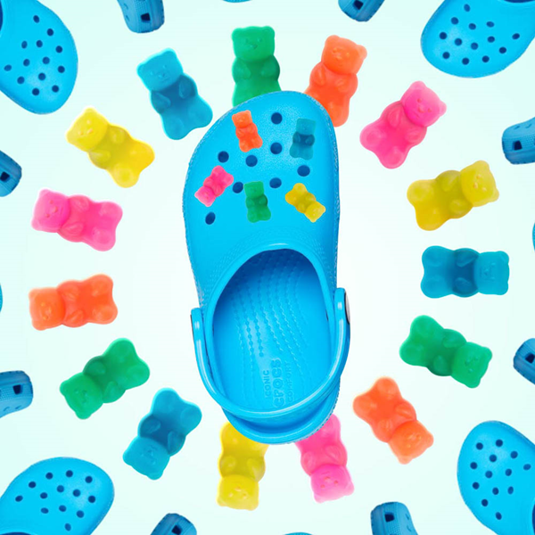 alternate view Crocs Jibbitz™ Candy Bears Shoe Charms 5 Pack - MulticolorHERO