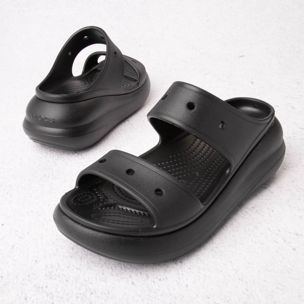 Crocs Crush Platform Sandal - Black