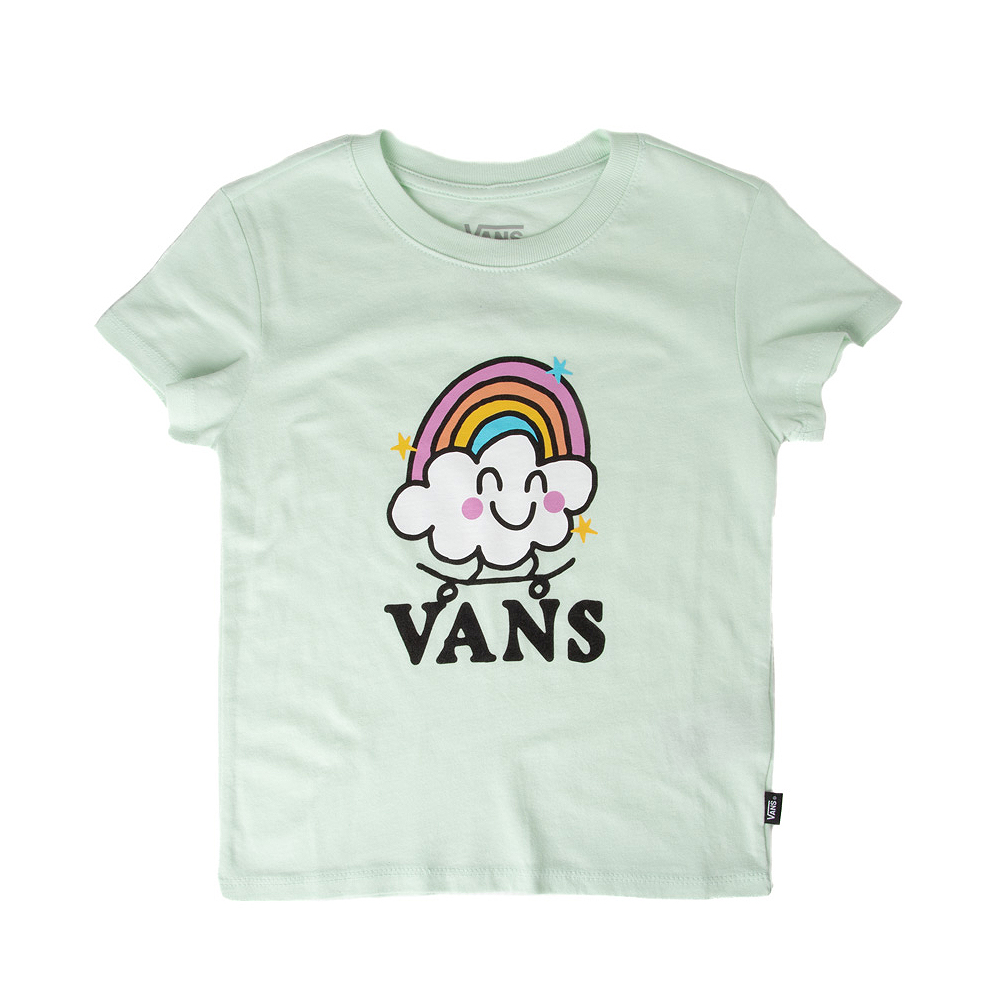 Vans Rainbow Skate Tee - Toddler - Clearly Aqua