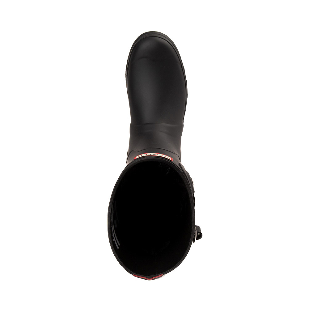 Womens Hunter Original Short Rain Boot Black Journeys