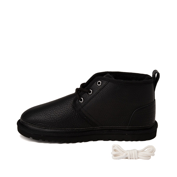 alternate view Mens UGG® Neumel Leather Chukka Boot - BlackALT1
