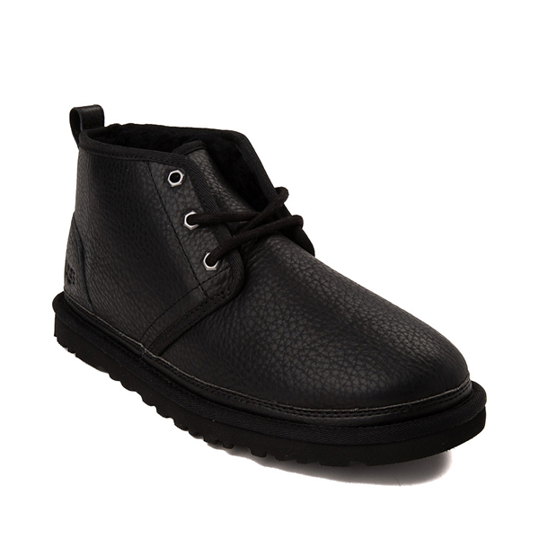 alternate view Mens UGG® Neumel Leather Chukka Boot - BlackALT5