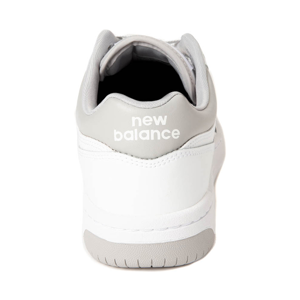 alternate view New Balance BB480 Athletic Shoe - White / GrayALT4